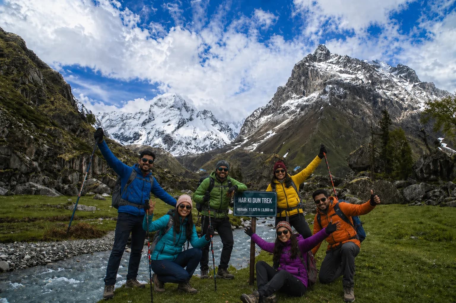 Har Ki Dun trek trip in Sankri / Osla, Uttarakhand by Gulaab Jamoon Experiences