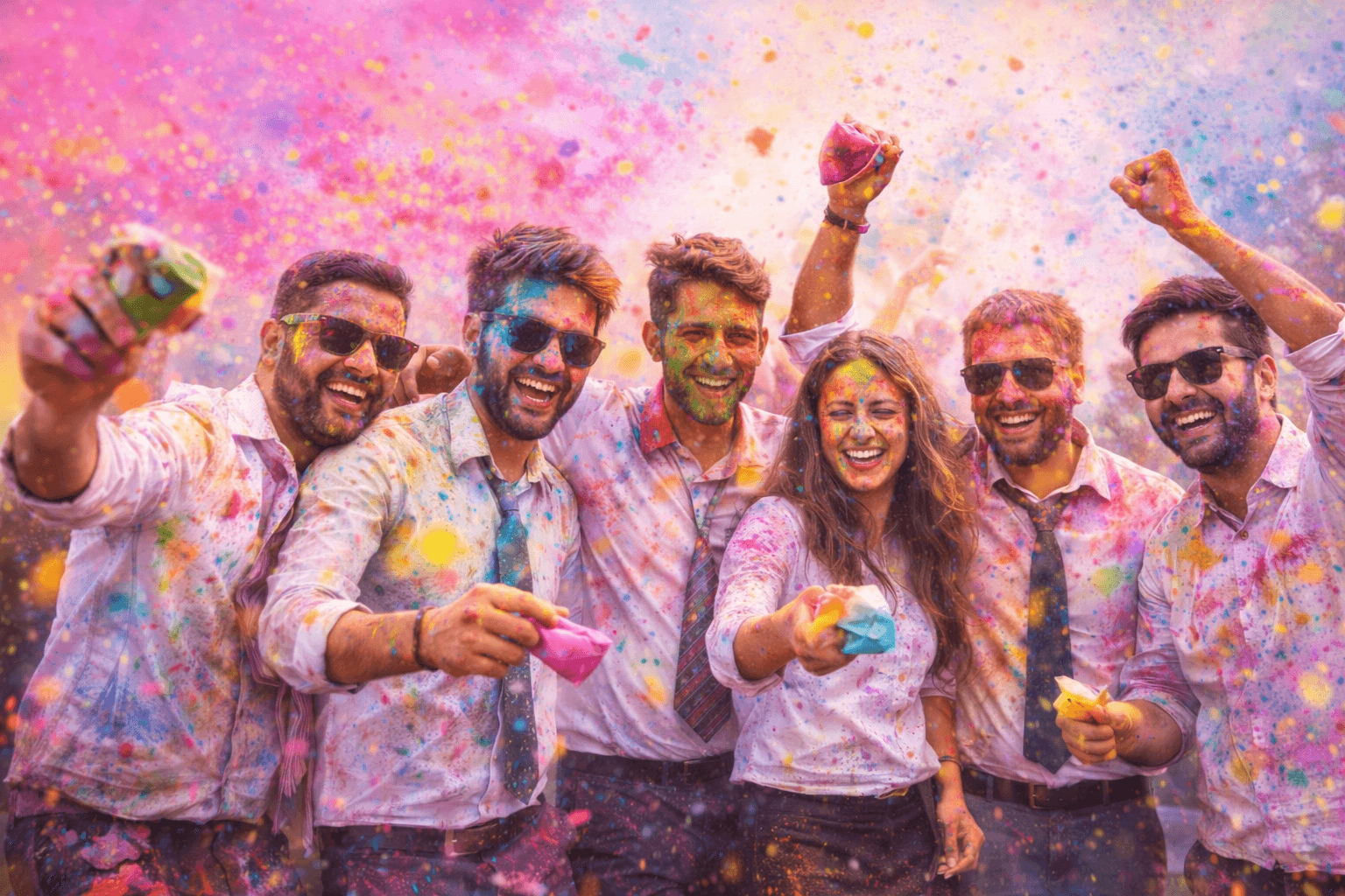 Resort Holi Party package card image